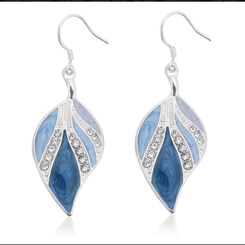 Sterling Silver Bohemian Teardrop Earrings